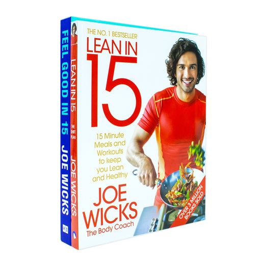 Joe Wicks 2 Books Set (Feel Good in 15, Lean in 15 - The Shift Plan (HB)) - The Book Bundle