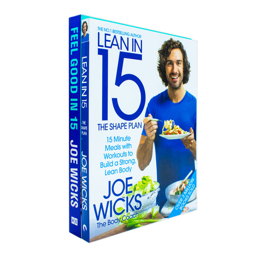 Joe Wicks 2 Books Set (Feel Good in 15, Lean in 15 - The Shape Plan (HB)) - The Book Bundle