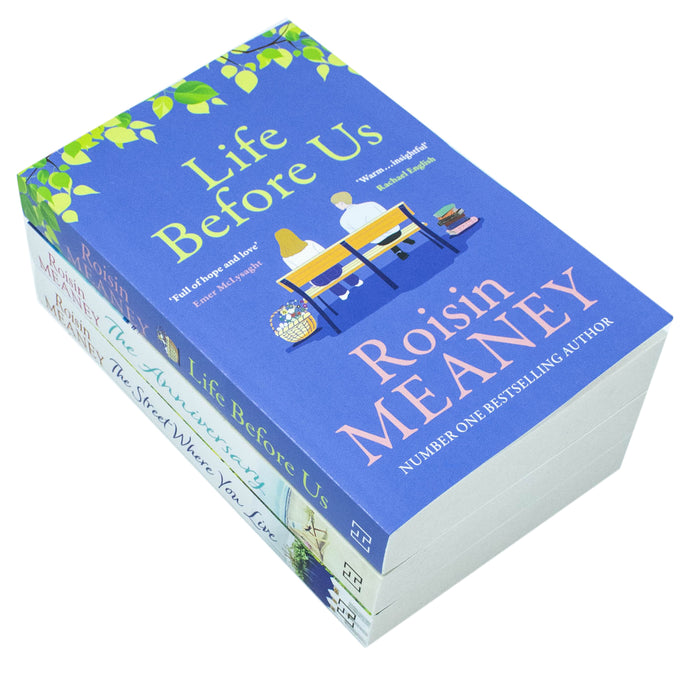 Roisin Meaney Collection 3 Books Set (The Anniversary, The Street Where You Live & Life Before Us) - The Book Bundle
