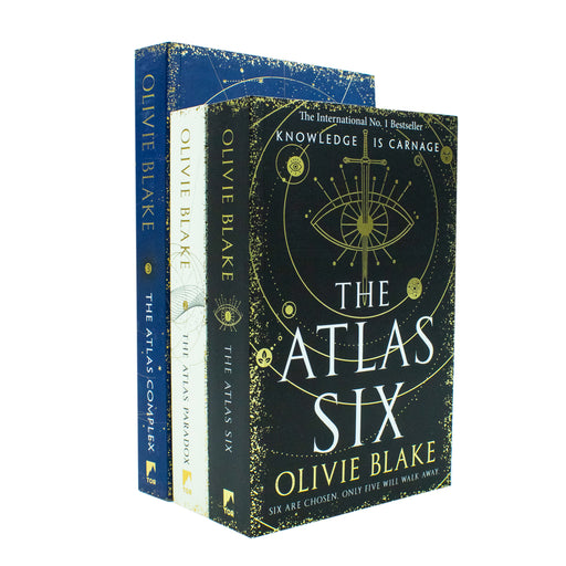 Atlas Series 3 Books Collection Set By Olivie Blake (The Atlas Six, The Atlas Paradox &The Atlas Complex) - The Book Bundle
