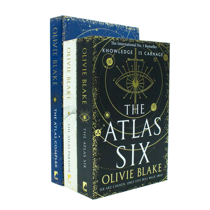 Atlas Series 3 Books Collection Set By Olivie Blake (The Atlas Six, The Atlas Paradox &The Atlas Complex) - The Book Bundle