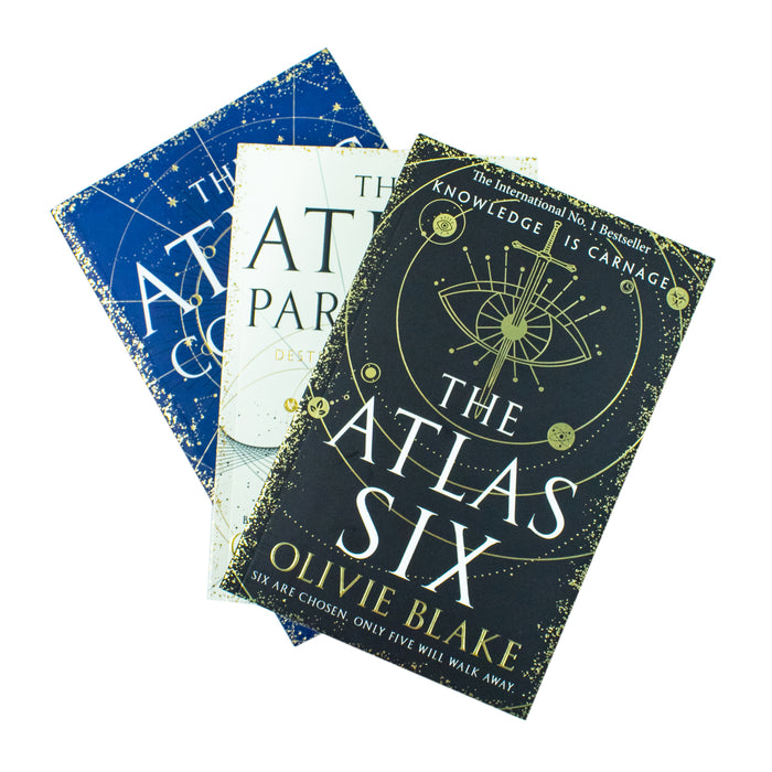 Atlas Series 3 Books Collection Set By Olivie Blake (The Atlas Six, The Atlas Paradox &The Atlas Complex) - The Book Bundle