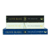 Atlas Series 3 Books set by Olivie Blake including The Atlas Six, The Atlas Paradox, and The Atlas Complex, published by Tor.