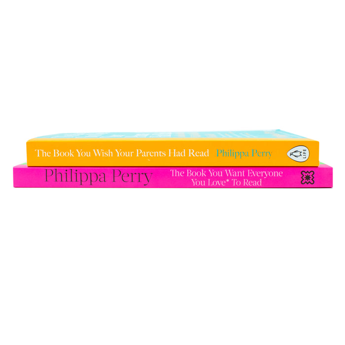 Philippa Perry 2 Books Collection Set (The Book You Want Everyone You Love To Read, The Book You Wish Your Parents Had Read) - The Book Bundle