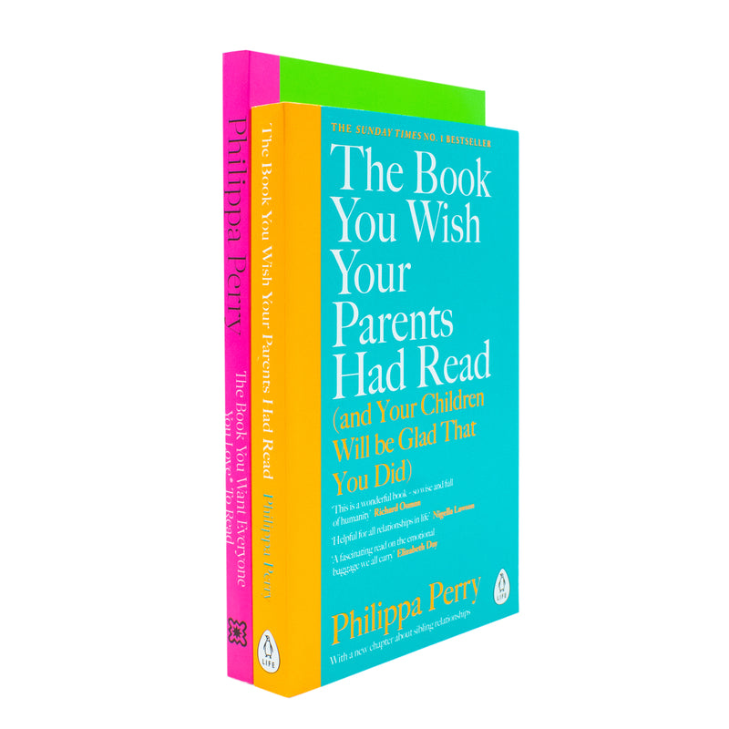 Philippa Perry 2 Books Collection Set (The Book You Want Everyone You Love To Read, The Book You Wish Your Parents Had Read) - The Book Bundle