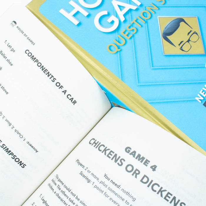 Richard Osman's House of Games & House of Games Question Smash By Richard Osman, Alan Connor 2 Books Collection Set - The Book Bundle