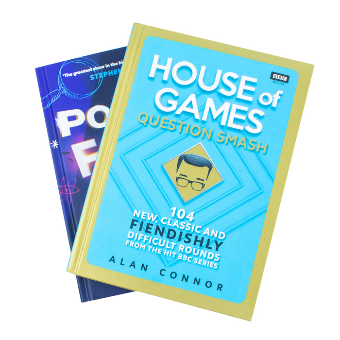 Alan Connor Collection 2 Books Set (House of Games Question Smash & [Hardcover] Pointless Facts for Curious) - The Book Bundle