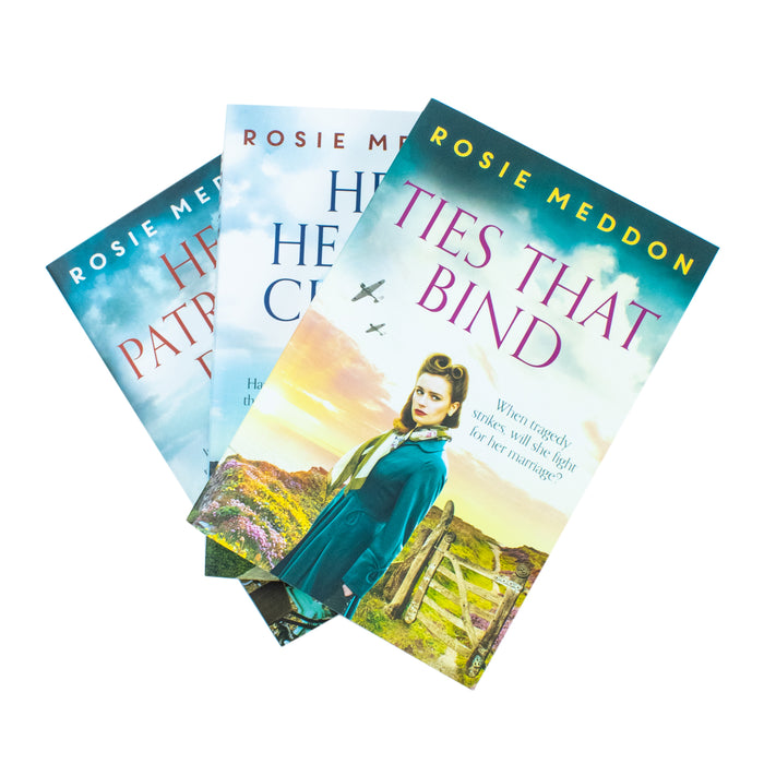 On the Home Front Series 3 Books Collection Set By Rosie Meddon (Her Heart's Choice, Ties That Bind & Her Patriotic Duty) - The Book Bundle