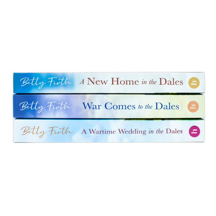 Made in Yorkshire Series 3 Books Collection Set By Betty Firth (A Wartime Wedding in the Dales, A New Home in the Dales and War Comes to the Dales) - The Book Bundle