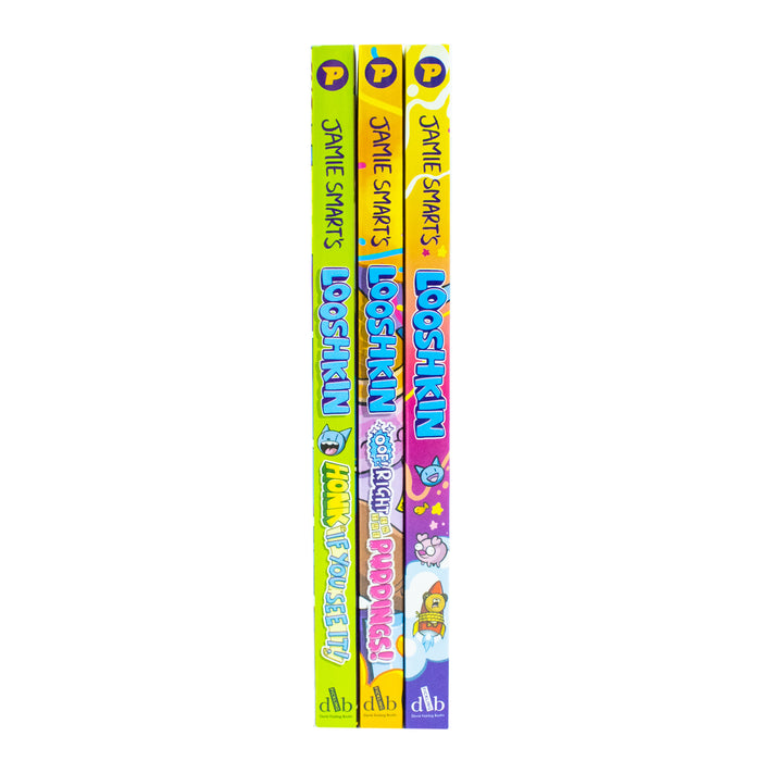 Jamie Smart Looshkin Series 3 Books Collection Set Looshkin Honk If You See It - The Book Bundle