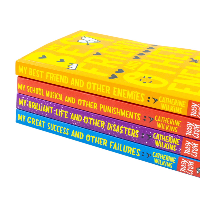 Catherine Wilkins Series 4 Books Collection Set (My Best Friend and Other Enemies, My Brilliant Life and Other Disasters) - The Book Bundle