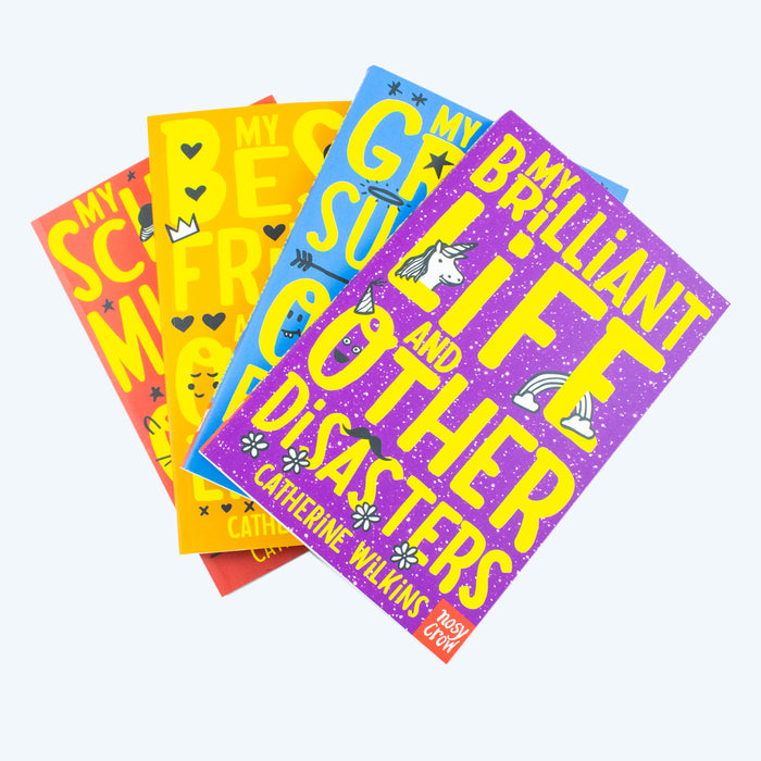 Catherine Wilkins Series 4 Books Collection Set (My Best Friend and Other Enemies, My Brilliant Life and Other Disasters) - The Book Bundle