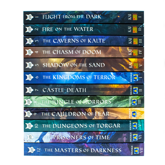 Lone Wolf Series Books 1-12 Collection Set By Joe Dever (Flight from the Dark) - The Book Bundle