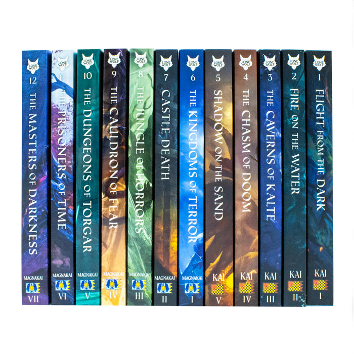 Lone Wolf Series Books 1-12 Collection Set By Joe Dever (Flight from the Dark) - The Book Bundle