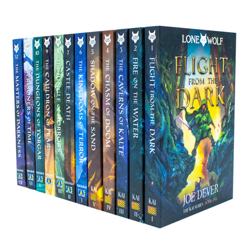 Lone Wolf Series Books 1-12 Collection Set By Joe Dever (Flight from the Dark) - The Book Bundle