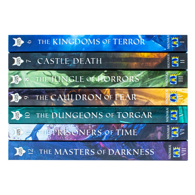 Lone Wolf Series 7 Books Collection Set (Books 6 - 12) by Joe Dever (The Kingdoms of Terror) - The Book Bundle