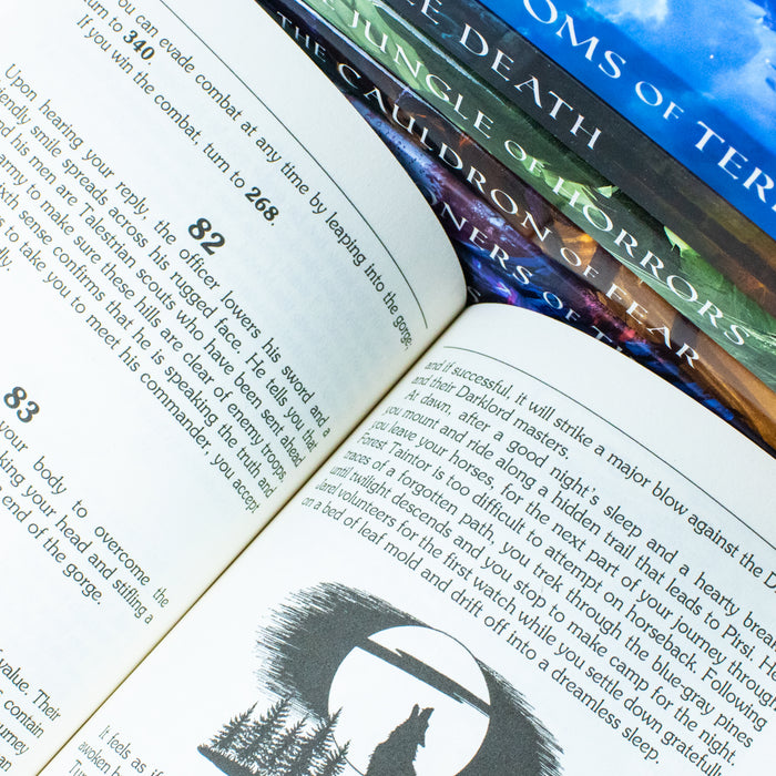 Lone Wolf Series Books 6 - 12 Collection 7 Books Set by Joe Dever (The Kingdoms of Terror) - The Book Bundle