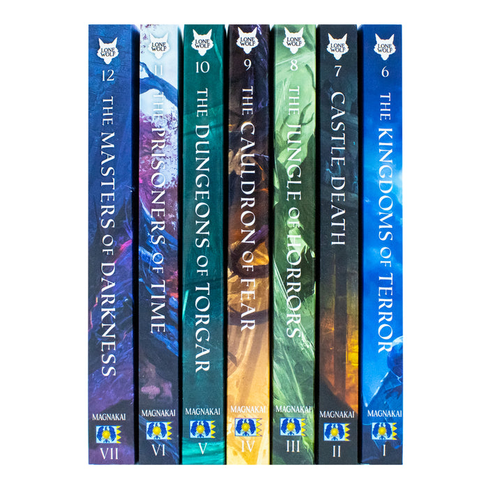 Lone Wolf Series Books 6 - 12 Collection 7 Books Set by Joe Dever (The Kingdoms of Terror) - The Book Bundle