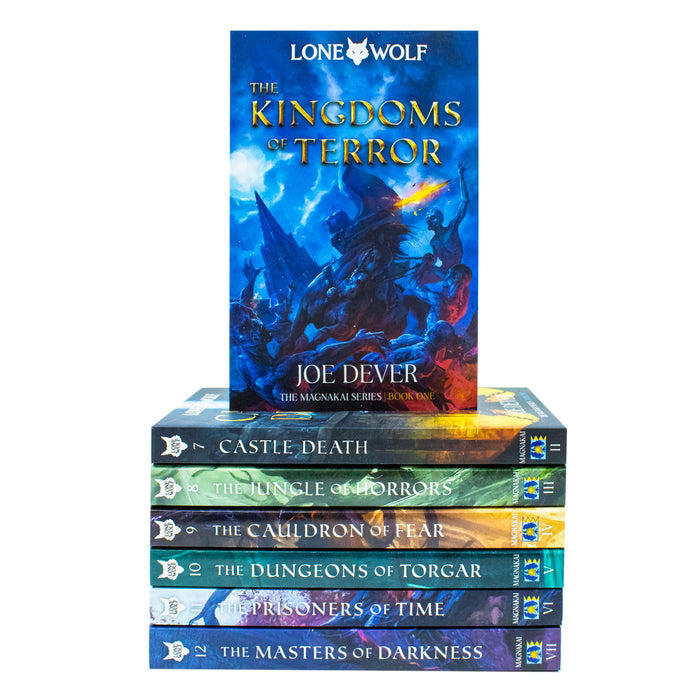 Lone Wolf Series Books 6 - 12 Collection 7 Books Set by Joe Dever (The Kingdoms of Terror) - The Book Bundle