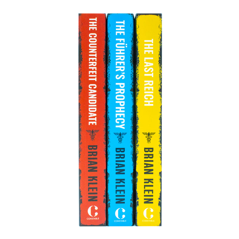 Brian Klein 3 Books Collection Set (The Fuhrer`s Prophecy, The Counterfeit Candidate, The Last Reich) - The Book Bundle