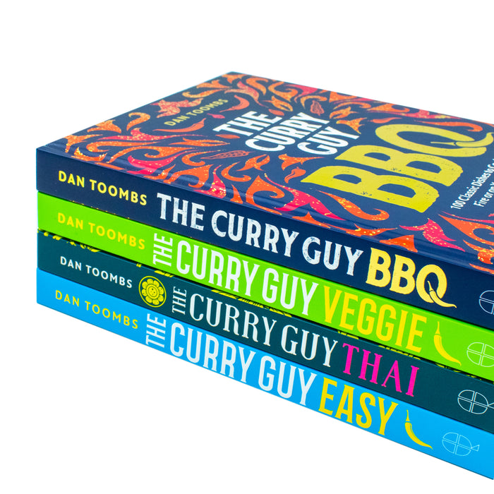 The Curry Guy Collection 4 Books Set By Dan Toombs (Curry Guy Thai) - The Book Bundle