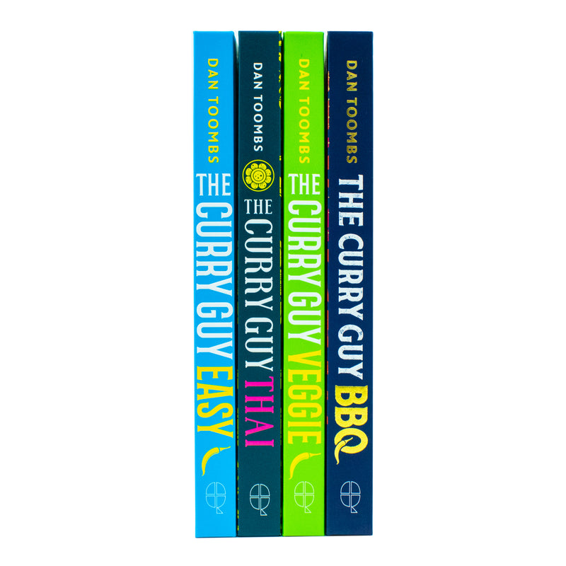 The Curry Guy Collection 4 Books Set By Dan Toombs (Curry Guy Thai) - The Book Bundle