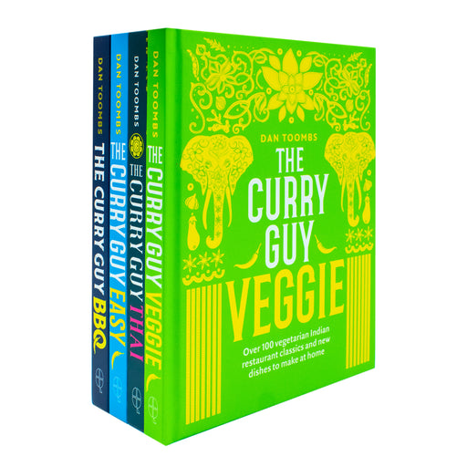 The Curry Guy Collection 4 Books Set By Dan Toombs (Curry Guy Thai) - The Book Bundle