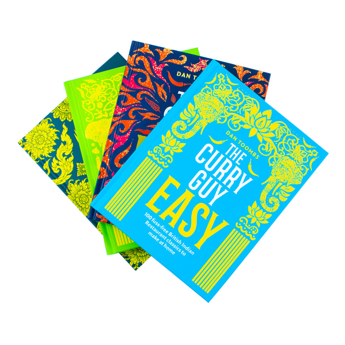 The Curry Guy Collection 4 Books Set By Dan Toombs (Curry Guy Thai) - The Book Bundle