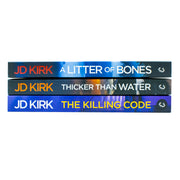 DCI Logan Crime Thrillers 3 Books Collection Set By JD Kirk (Thicker Than Water, A Litter of Bones) - The Book Bundle