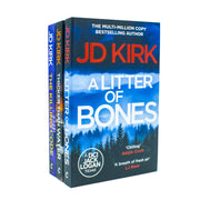 DCI Logan Crime Thrillers 3 Books Collection Set By JD Kirk (Thicker Than Water, A Litter of Bones) - The Book Bundle