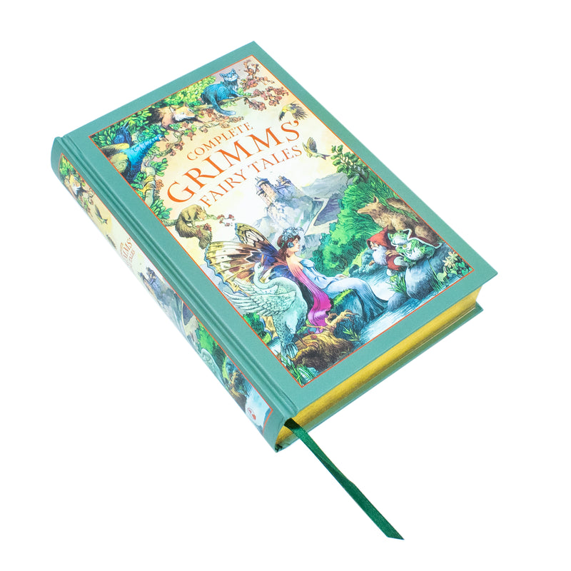 Brothers Grimm : Complete Grimm's Fairy Tales by Brothers Grimm (Leather-bound) - The Book Bundle