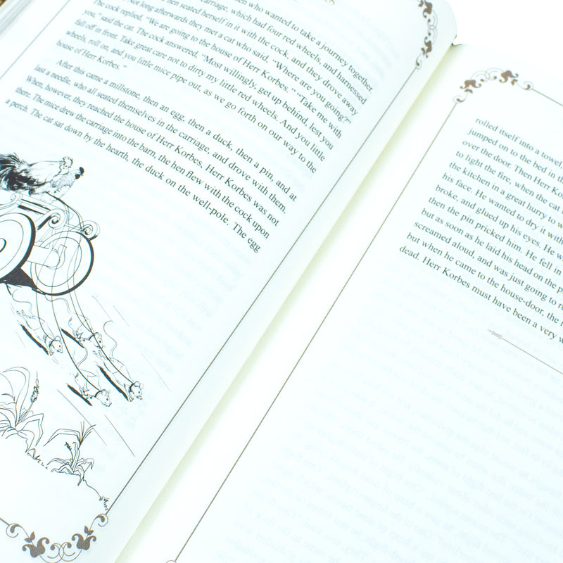 Brothers Grimm : Complete Grimm's Fairy Tales by Brothers Grimm (Leather-bound) - The Book Bundle