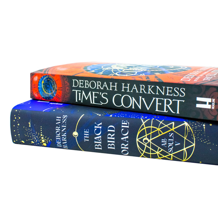 All Souls Series 2 Books Collection Set By Deborah Harkness (Time's Convert & The Black Bird Oracle) - The Book Bundle