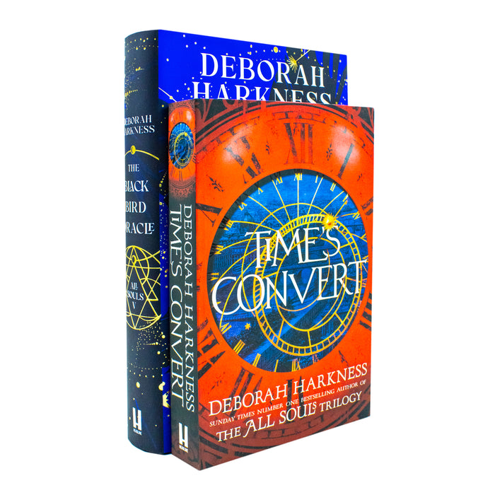 All Souls Series 2 Books Collection Set By Deborah Harkness (Time's Convert & The Black Bird Oracle) - The Book Bundle