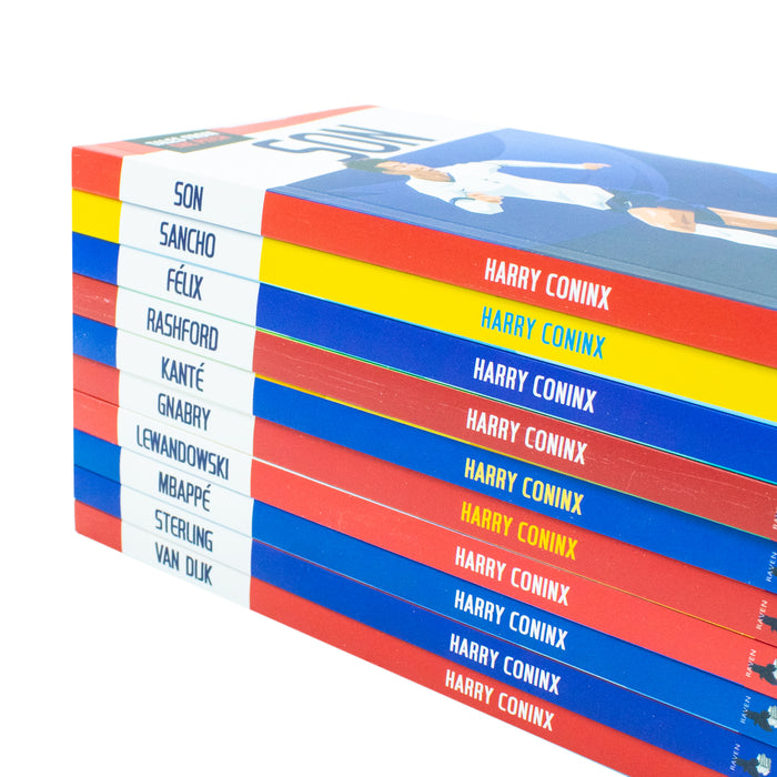 Tales from the Pitch Ultimate Superstar Football Heroes Set 1 : 10 Books Collection Set  By Harry Coninx & Matt Carver - The Book Bundle