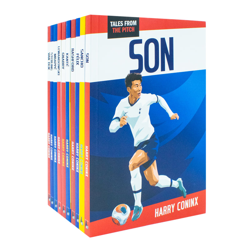 Tales from the Pitch Ultimate Superstar Football Heroes Set 1 : 10 Books Collection Set  By Harry Coninx & Matt Carver - The Book Bundle