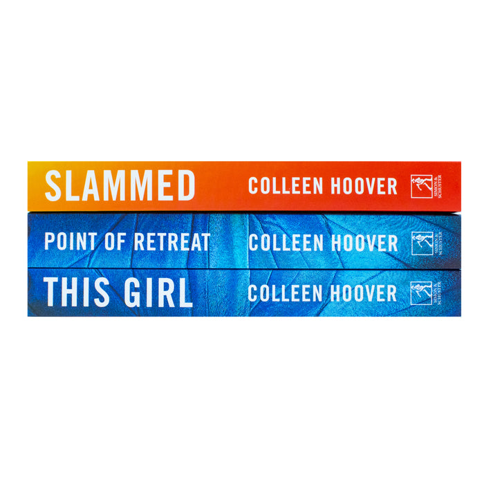 Colleen Hoover Slammed Series 3 Books Collection Set (Slammed, Point of Retreat & This Girl) - The Book Bundle