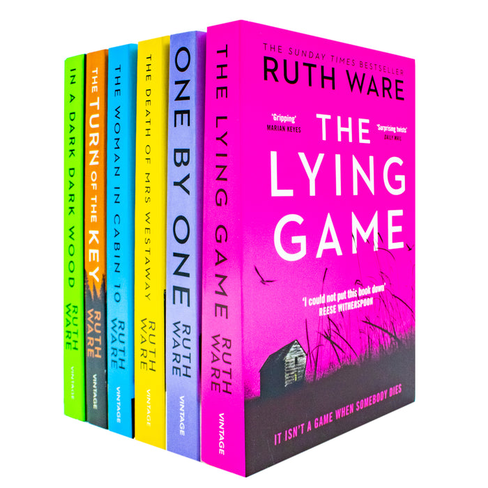 Ruth Ware Collection 6 Books Set (The Turn of the Key, The Woman in Cabin 10) - The Book Bundle