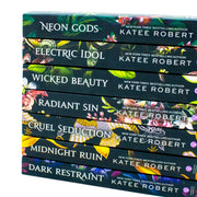Dark Olympus Series 7-book collection by Katee Robert, featuring Neon Gods, Electric Idol, Wicked Beauty in a Sourcebooks Casablanca set.