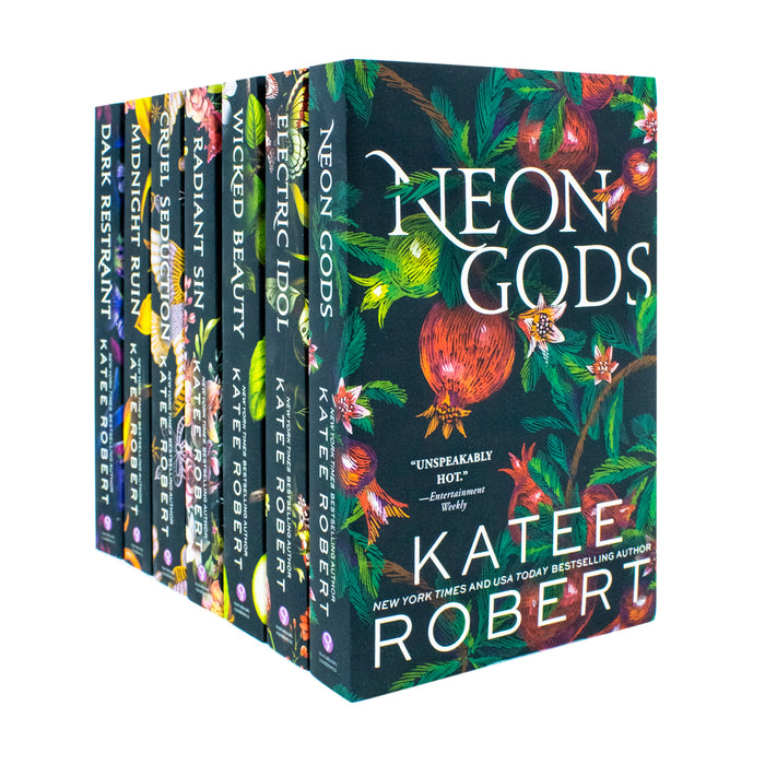 Dark Olympus Series 7 Books Collection Set By Katee Robert (Neon Gods, Electric Idol, Wicked Beauty) - The Book Bundle