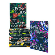 Dark Olympus Series 7-book collection by Katee Robert including Neon Gods, Electric Idol, Wicked Beauty, published by Sourcebooks Casablanca.