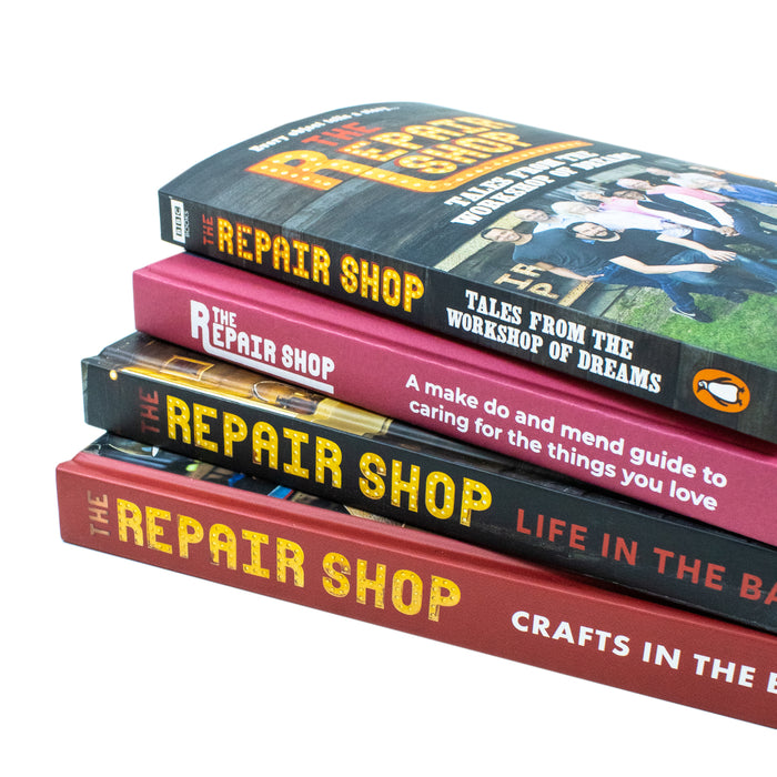 The Repair Shop Collection 4 Books Set (Crafts In The Barn, Life In The Barn, A Make Do and Mend Handbook & Tales from the Workshop of Dreams) - The Book Bundle