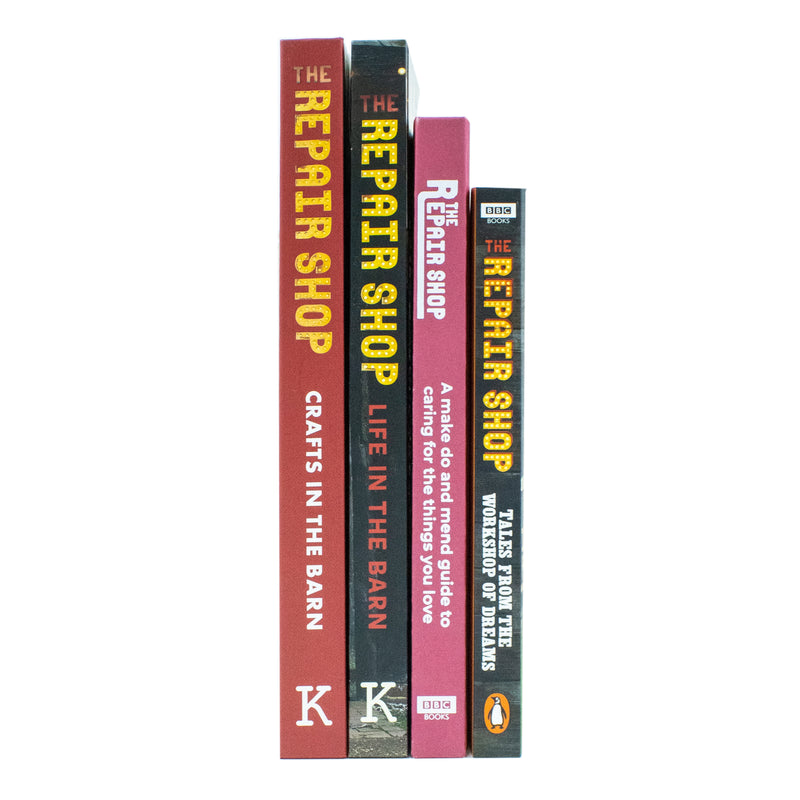 The Repair Shop Collection 4 Books Set (Crafts In The Barn, Life In The Barn, A Make Do and Mend Handbook & Tales from the Workshop of Dreams) - The Book Bundle