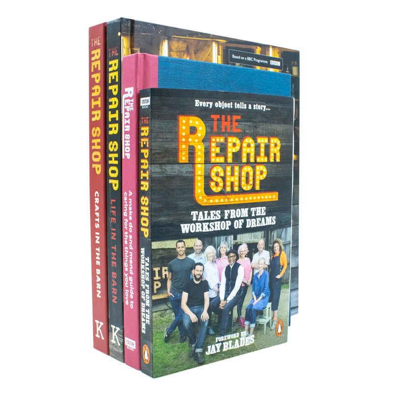 The Repair Shop Collection 4 Books Set (Crafts In The Barn, Life In The Barn, A Make Do and Mend Handbook & Tales from the Workshop of Dreams) - The Book Bundle