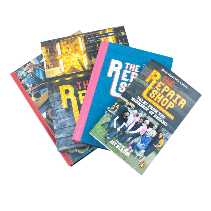 The Repair Shop Collection 4 Books Set (Crafts In The Barn, Life In The Barn, A Make Do and Mend Handbook & Tales from the Workshop of Dreams) - The Book Bundle