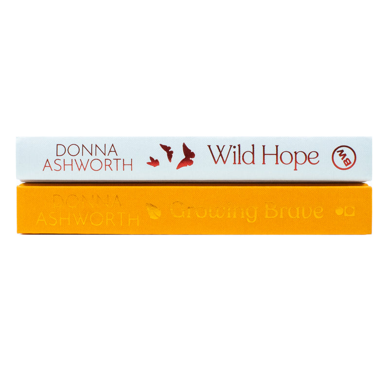 Donna Ashworth Collection 2 Books Set Growing Brave, Wild Hope Hardcover - The Book Bundle
