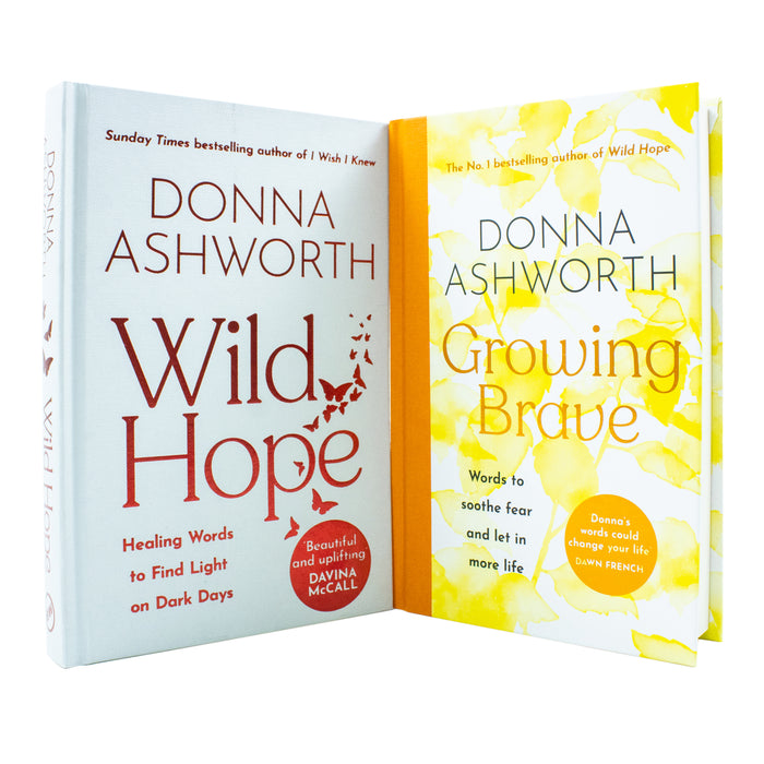 Donna Ashworth Collection 2 Books Set Growing Brave, Wild Hope Hardcover - The Book Bundle