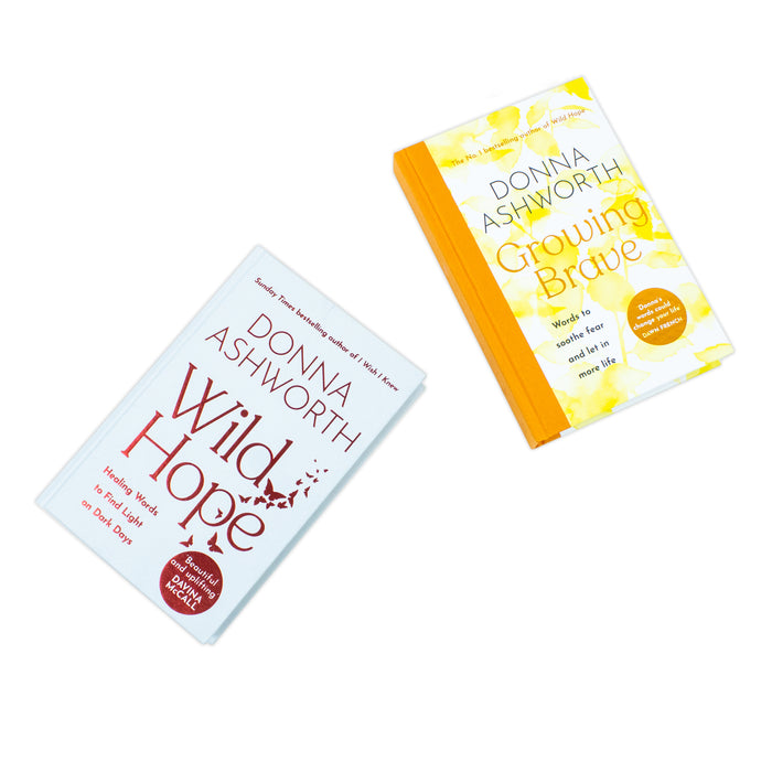 Donna Ashworth Collection 2 Books Set Growing Brave, Wild Hope Hardcover - The Book Bundle