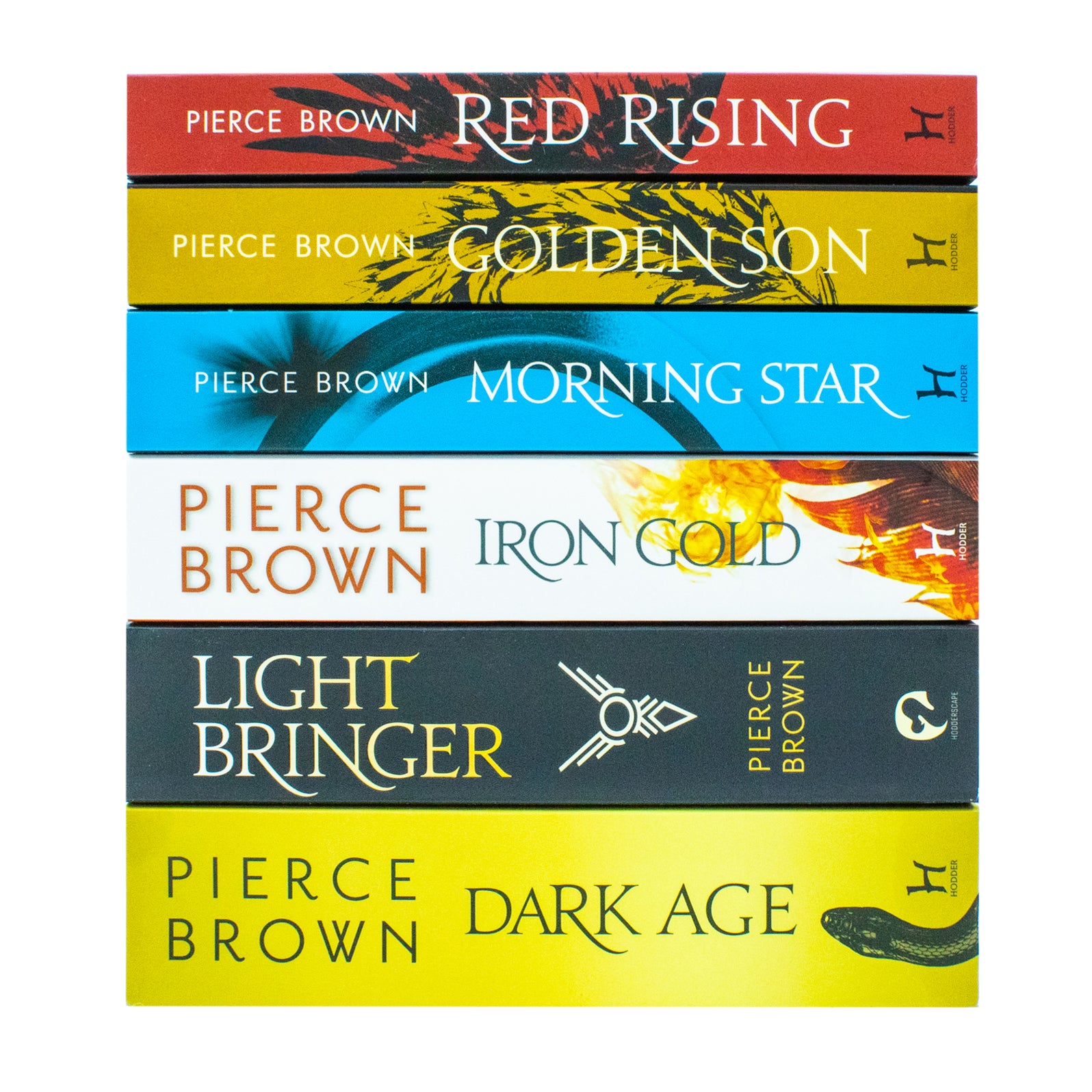 The Red Rising Series 6 Books Collection Set (Red Rising, Golden Son,