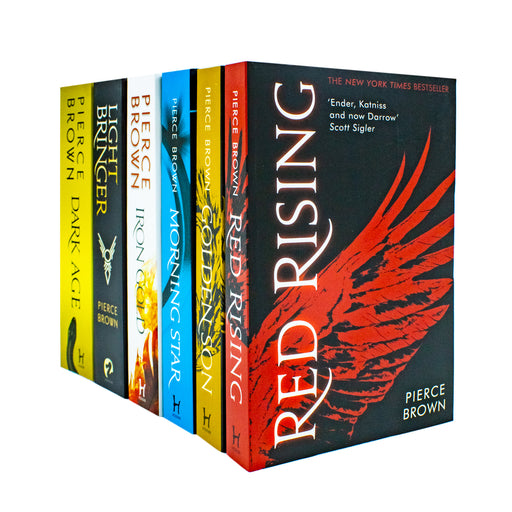 The Red Rising Series 6 Books Collection Set (Red Rising, Golden Son, Morning Star, Iron Gold, Dark Age and Light Bringer) - The Book Bundle